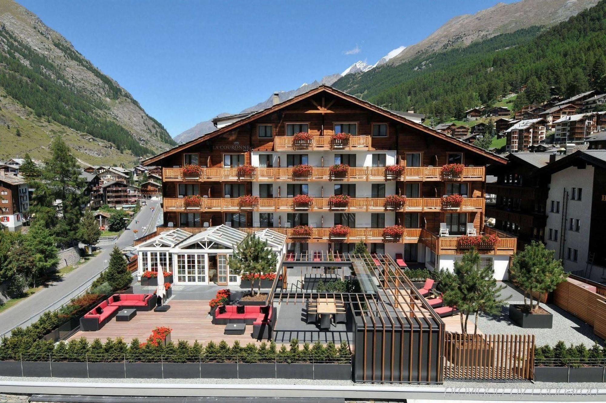 La Couronne Hotel & Spa 체르마트 외부 사진